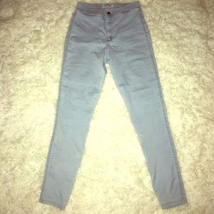 High Rise skinny jeans